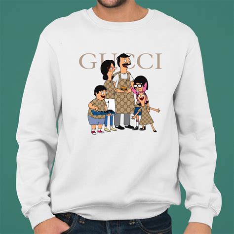 bobs burgers gucci sweater dark grey|OFFICIAL Bob's Burgers Merchandise: Tees, Funko & More.